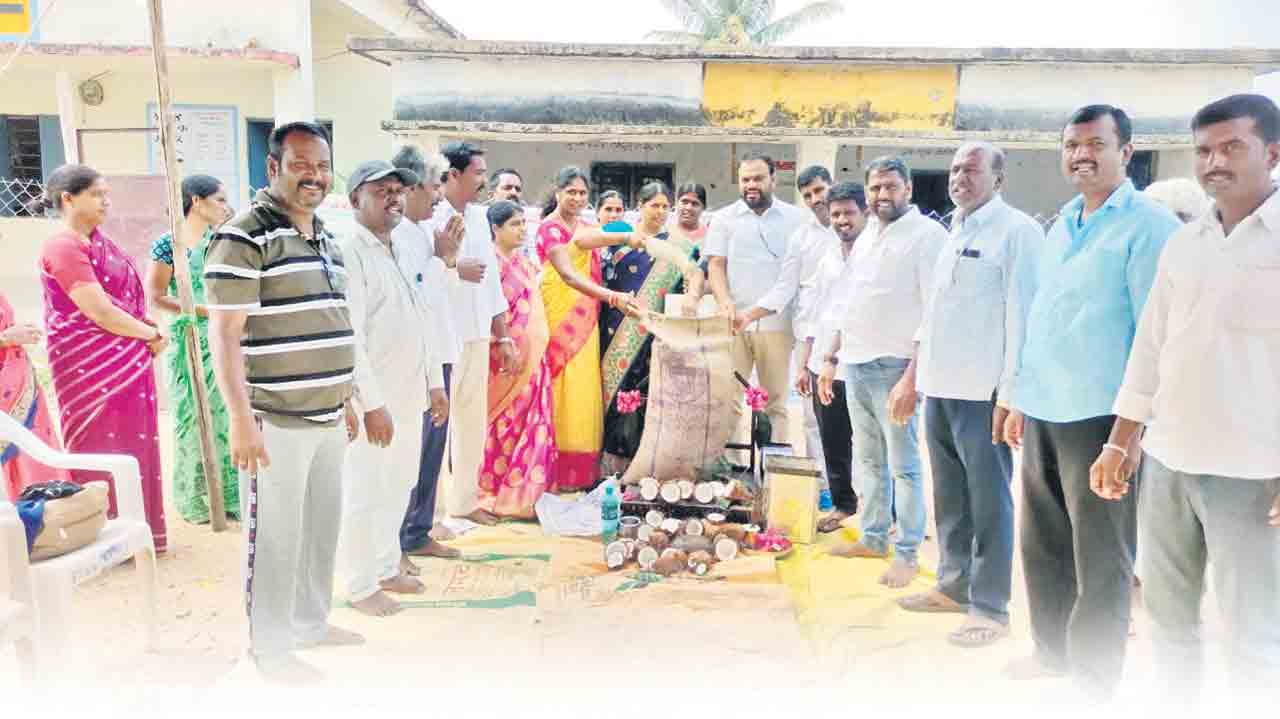 దండిగా పంట..వేగంగా కాంట