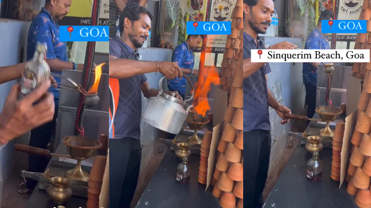 viral video: ఓల్డ్ మాంక్ ర‌మ్ ఛాయ్‌… టేస్ట్‌ చేయాలంటే గోవా వెళ్లాల్సిందే