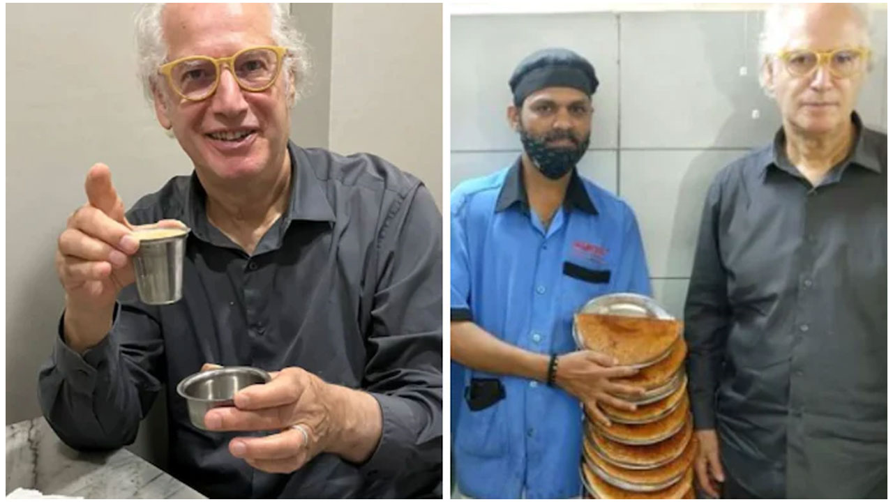 వైర‌ల్ పోస్ట్‌ : దేశీ ఫిల్ట‌ర్ కాఫీ ఎంజాయ్ చేసిన స్టార్‌బ‌క్స్ కో-ఫౌండ‌ర్ జెవ్ సీగ‌ల్‌