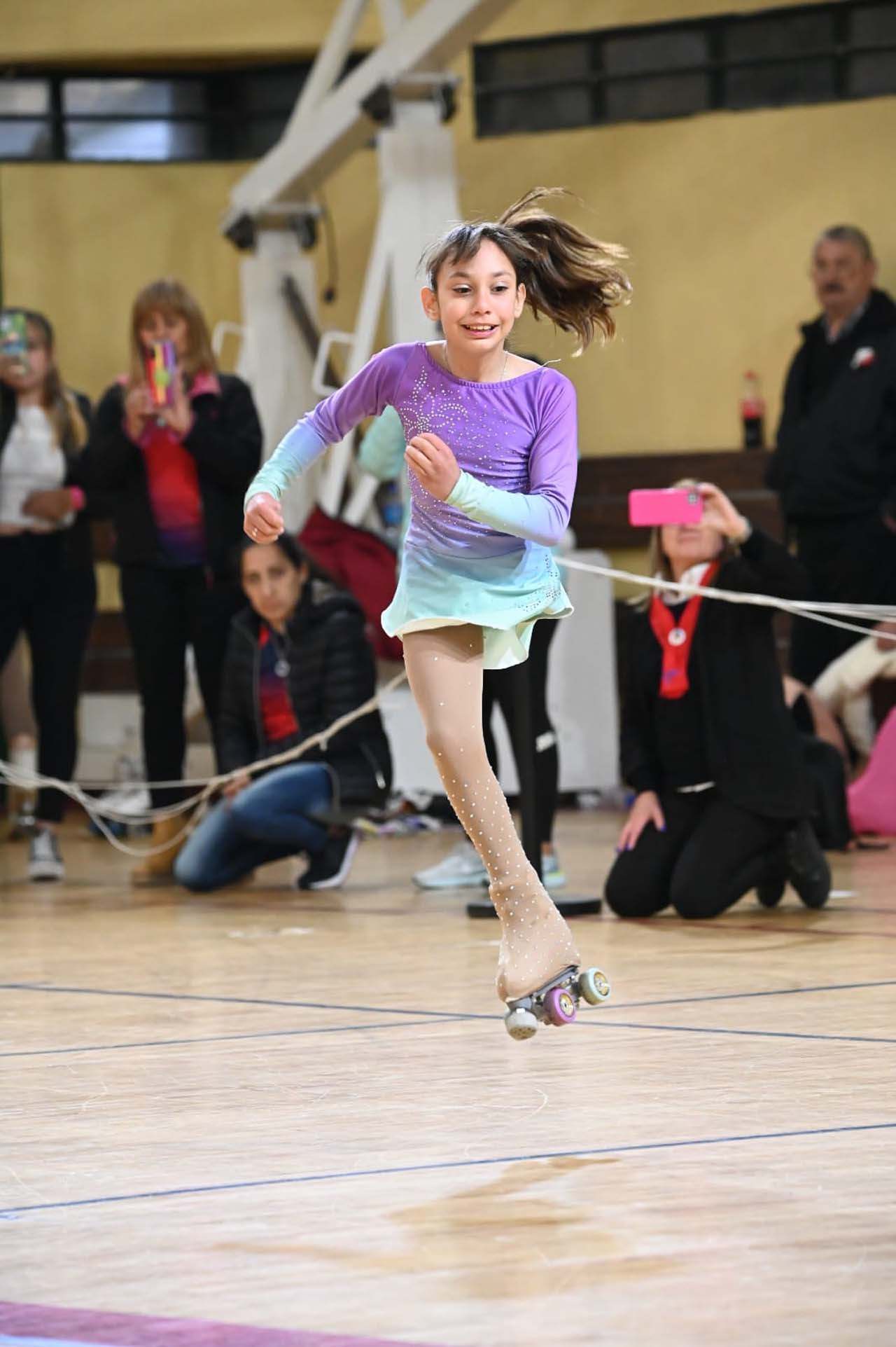 Scating with single leg: ఒంటి కాలితో స్కేటింగ్ చేసి, ఔరా అనిపించింది