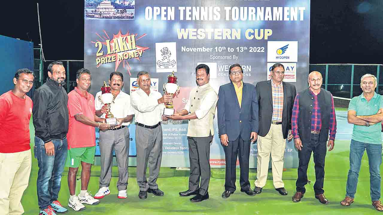 డబుల్స్‌ విజేత నరసింహారెడ్డి