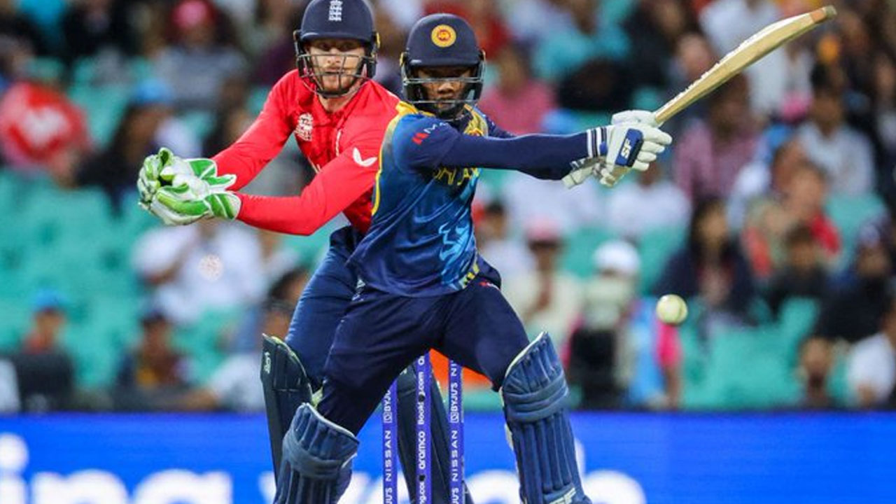 నిస్సంకా హాఫ్ సెంచ‌రీ.. ఇంగ్లండ్ టార్గెట్ 142