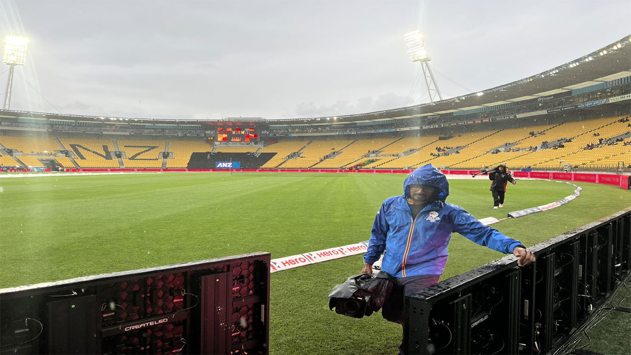 భార‌త్ వ‌ర్సెస్ కివీస్‌ తొలి టీ20.. వ‌ర్షం వ‌ల్ల ఆట ఆల‌స్యం