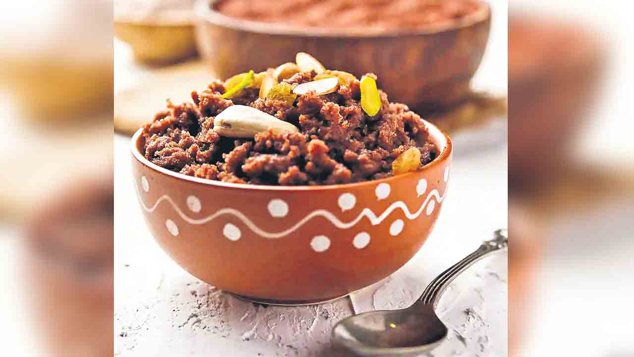 రాగి యాపిల్‌ హల్వా