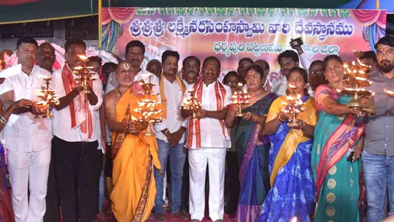 టెంపుల్ సిటీని అద్భుతంగా తీర్చిదిద్దుతాం