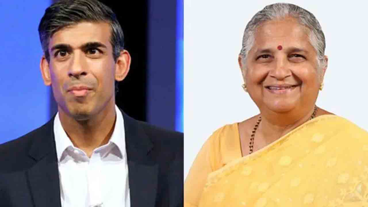 బ్రిట‌న్ ప్ర‌ధాని రిషి సునాక్ క్షేమం కోరుతూ సుధామూర్తి పూజ‌లు