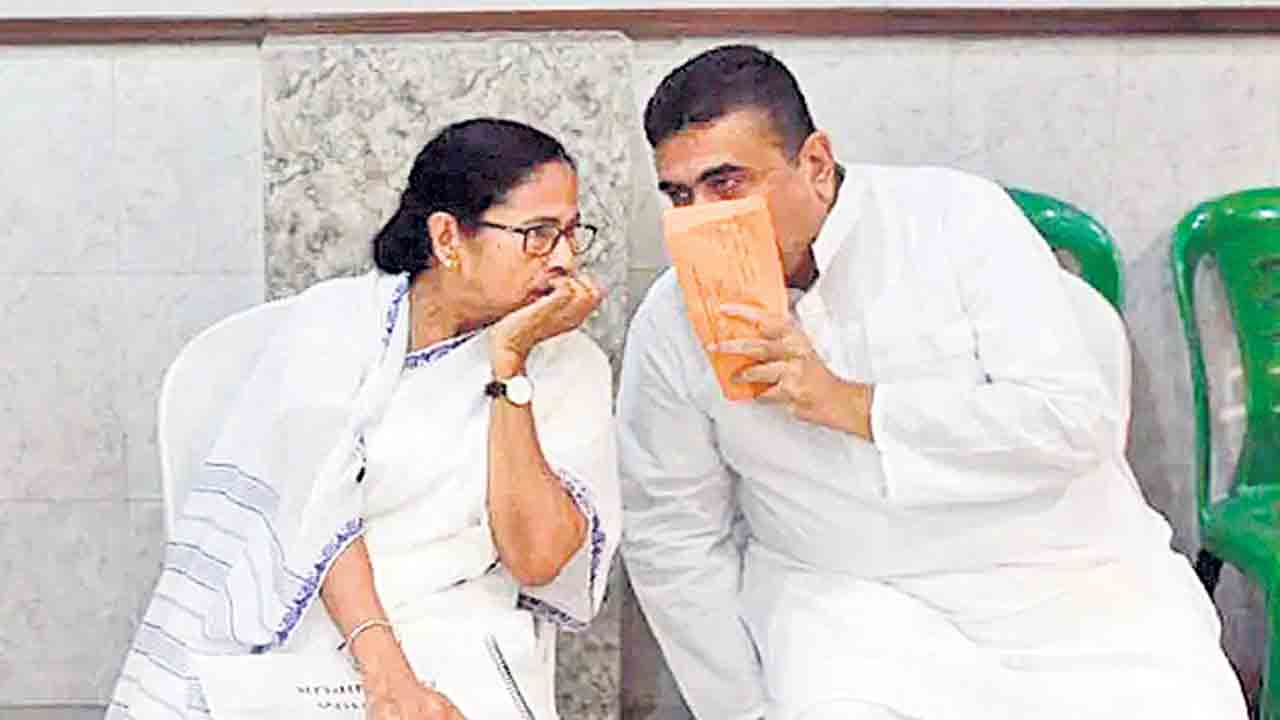 మమత, సువేందు భేటీ