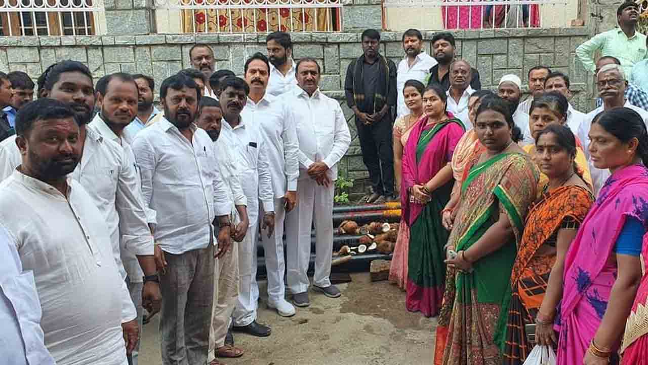 నీటి సమస్యకు శాశ్వత పరిష్కారం