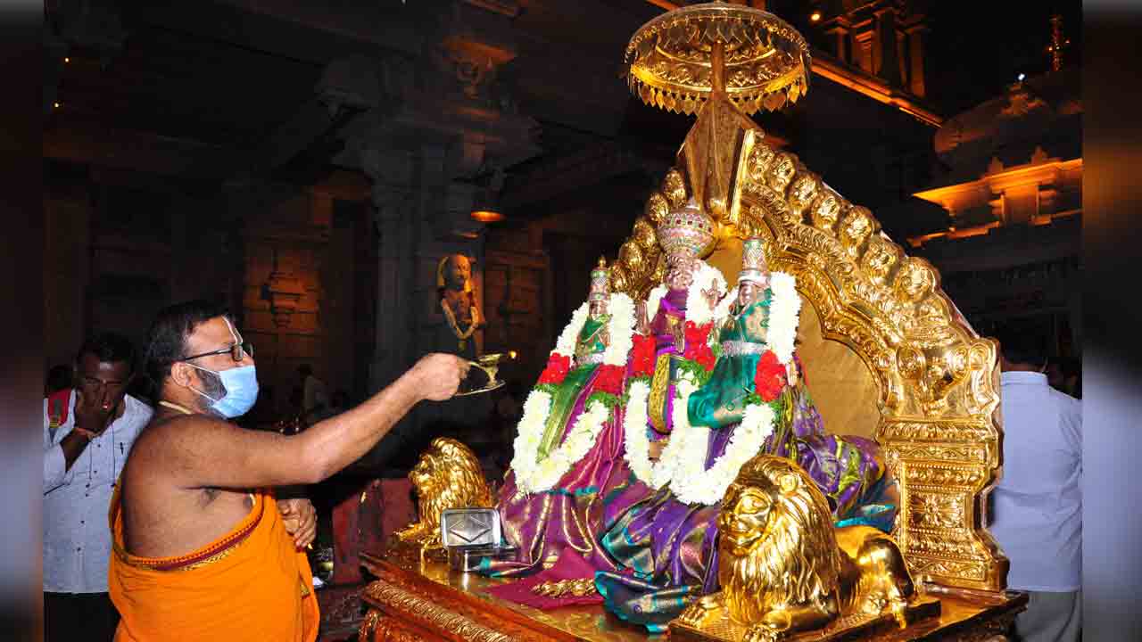 Yadadri | అత్యంత వైభ‌వంగా యాదాద్రీశుడికి తిరువీధి సేవ