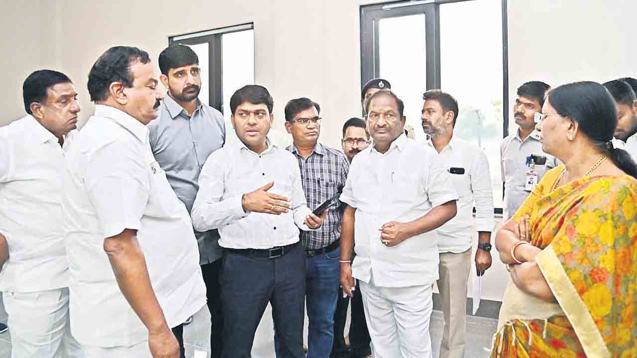 సీఎం పర్యటనకు అంతా రెడీ