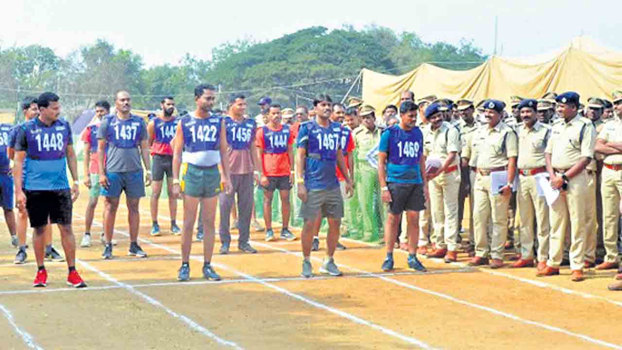 దేహదారుఢ్య పరీక్షలకు ఏర్పాట్లు పూర్తి