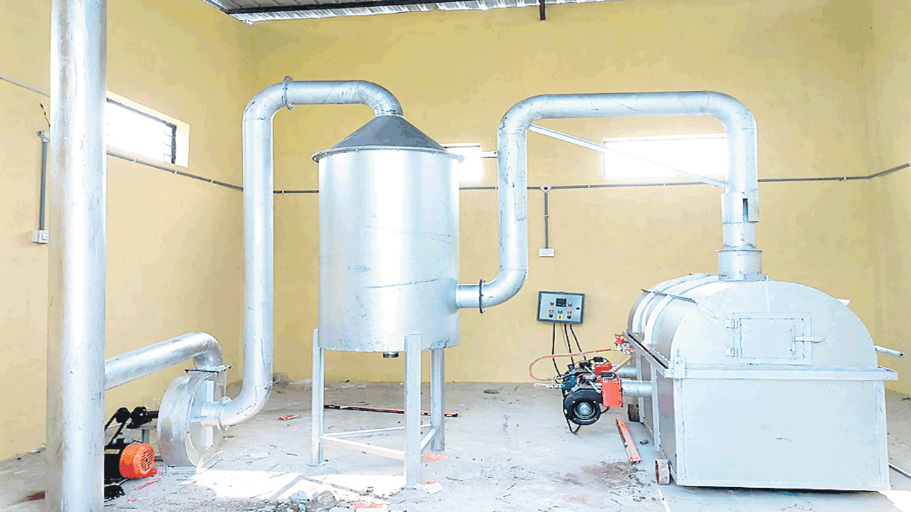 పర్యావరణ హితం..ఎల్‌పీజీ క్రిమిటోరియం..