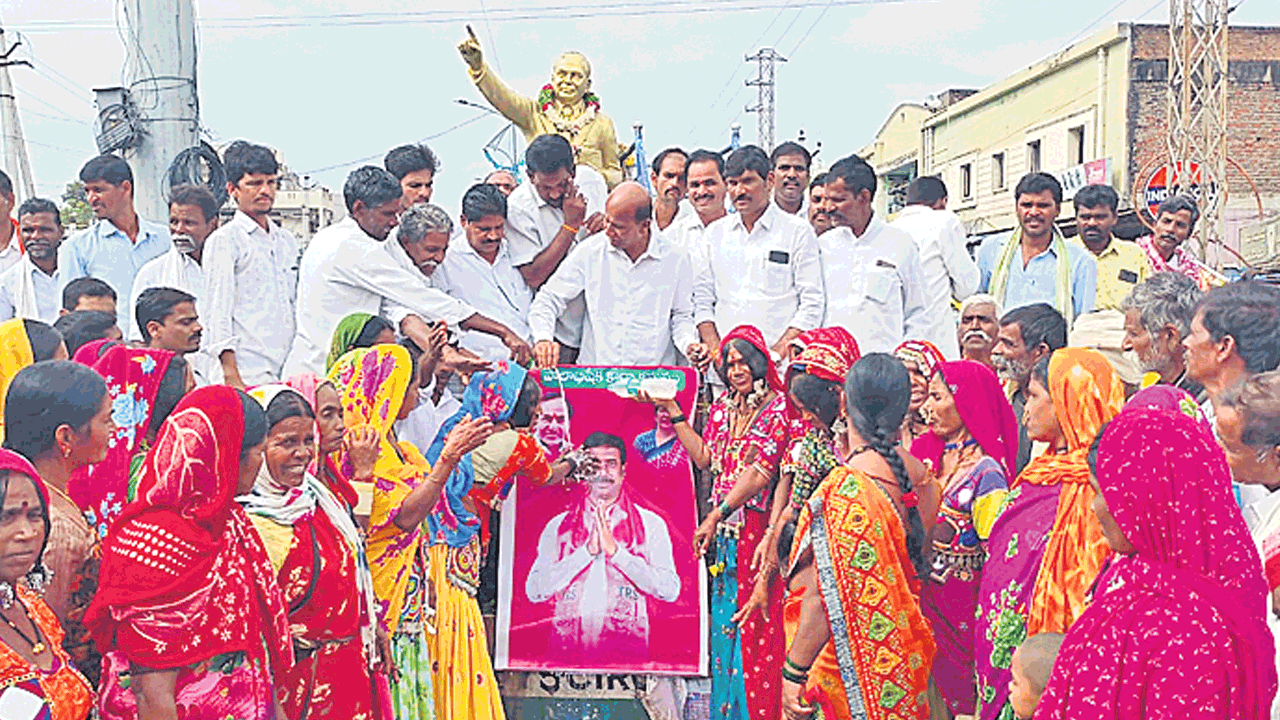 గ్రామాల, తండాల అభివృద్ధే లక్ష్యం