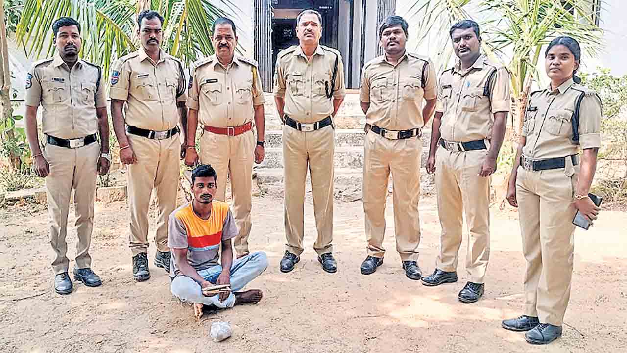 అక్కన్నపేటలో గంజాయి పట్టివేత