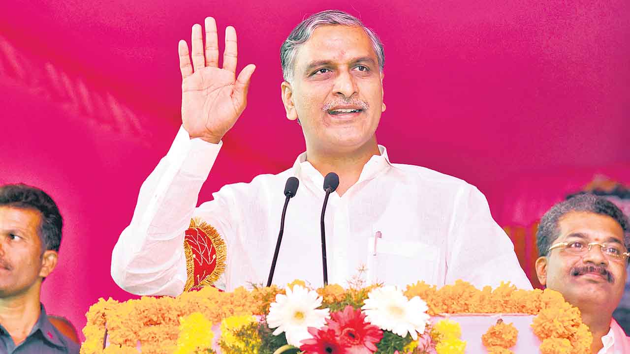 నేడు పాలమూరుకు మంత్రి హరీశ్‌రావు