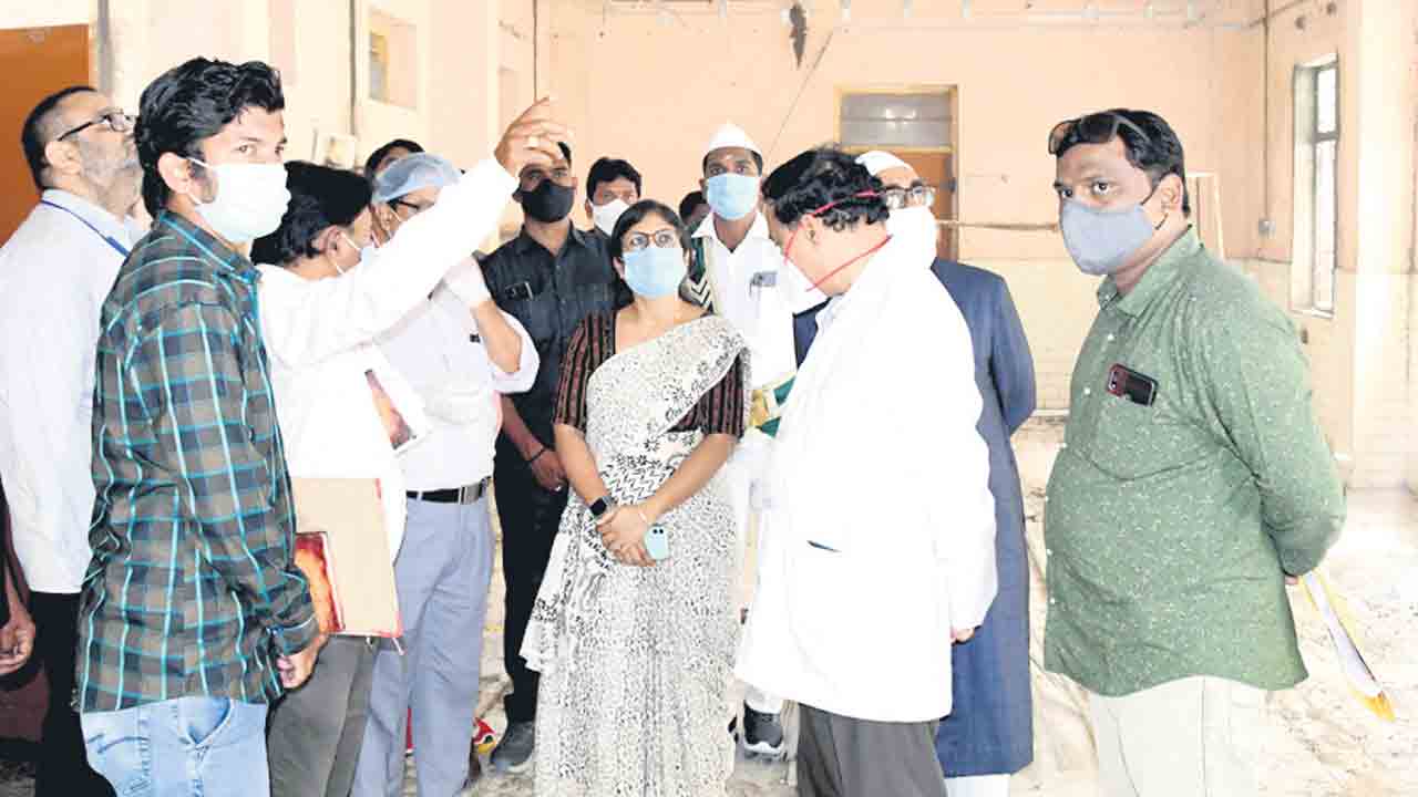 రోగులకు అసౌకర్యం కలుగకుండా చూడాలి