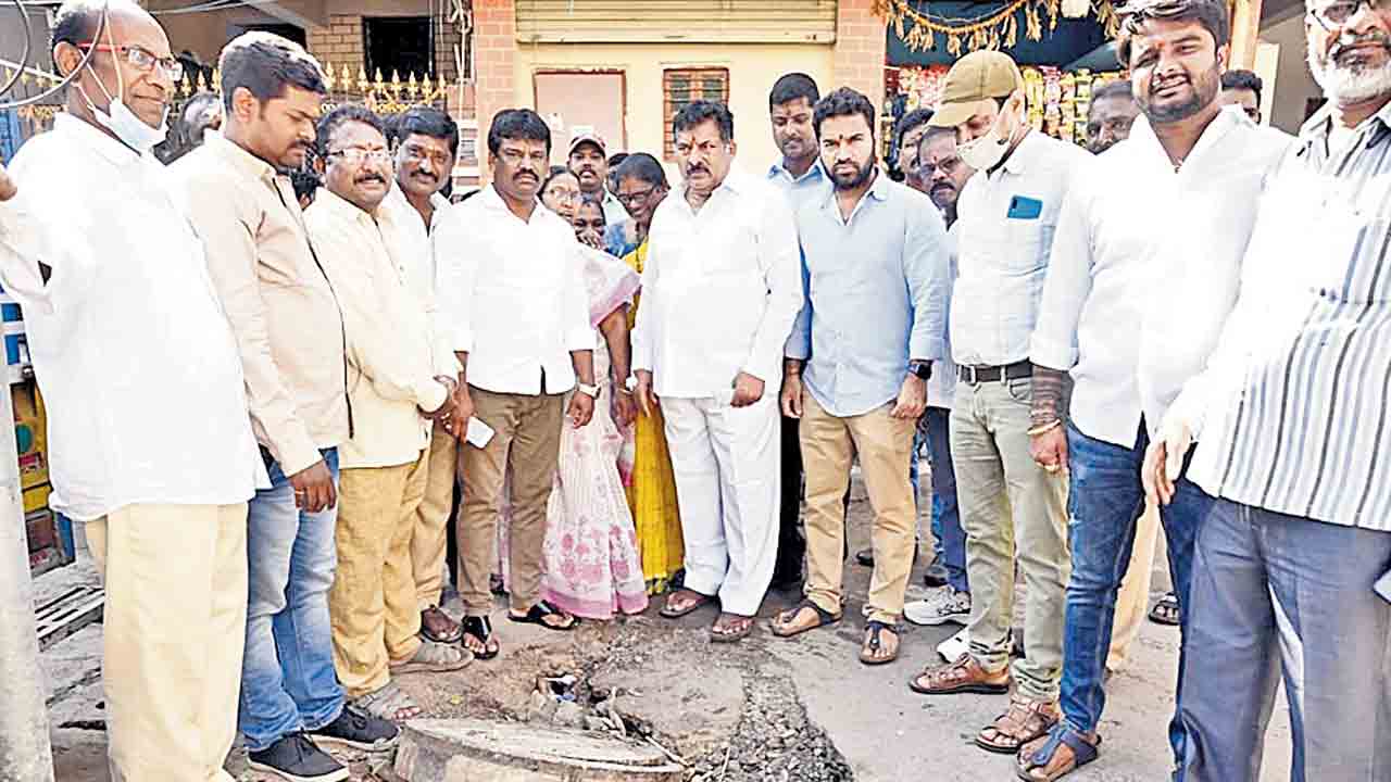 మౌలిక సదుపాయాల కల్పనకు కృషి