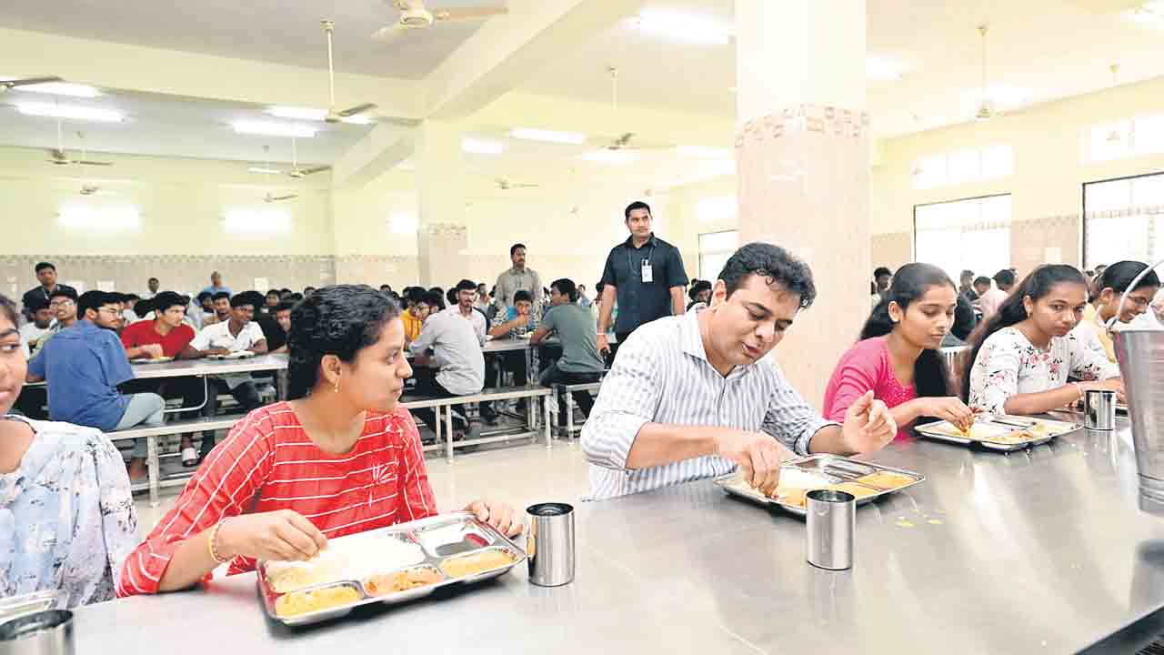 ట్రిపుల్‌ ఐటీకి రామన్న బాసట