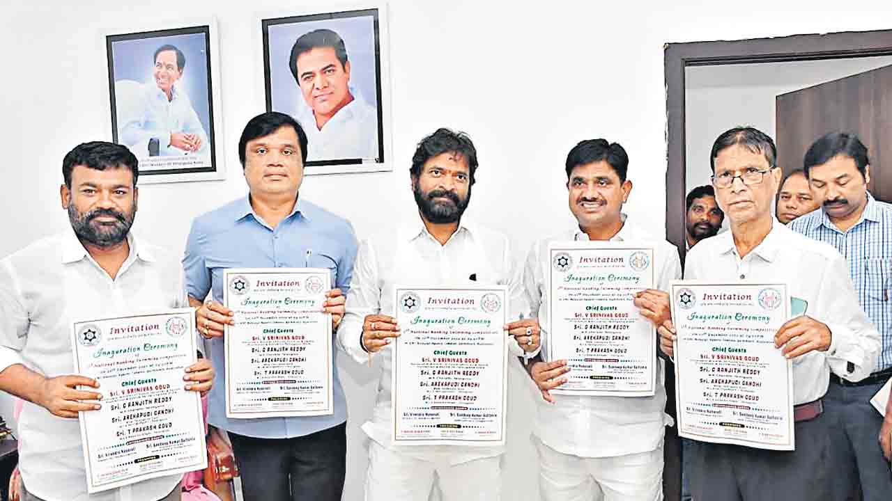 గచ్చిబౌలిలో జాతీయ స్విమ్మింగ్‌ టోర్నీ