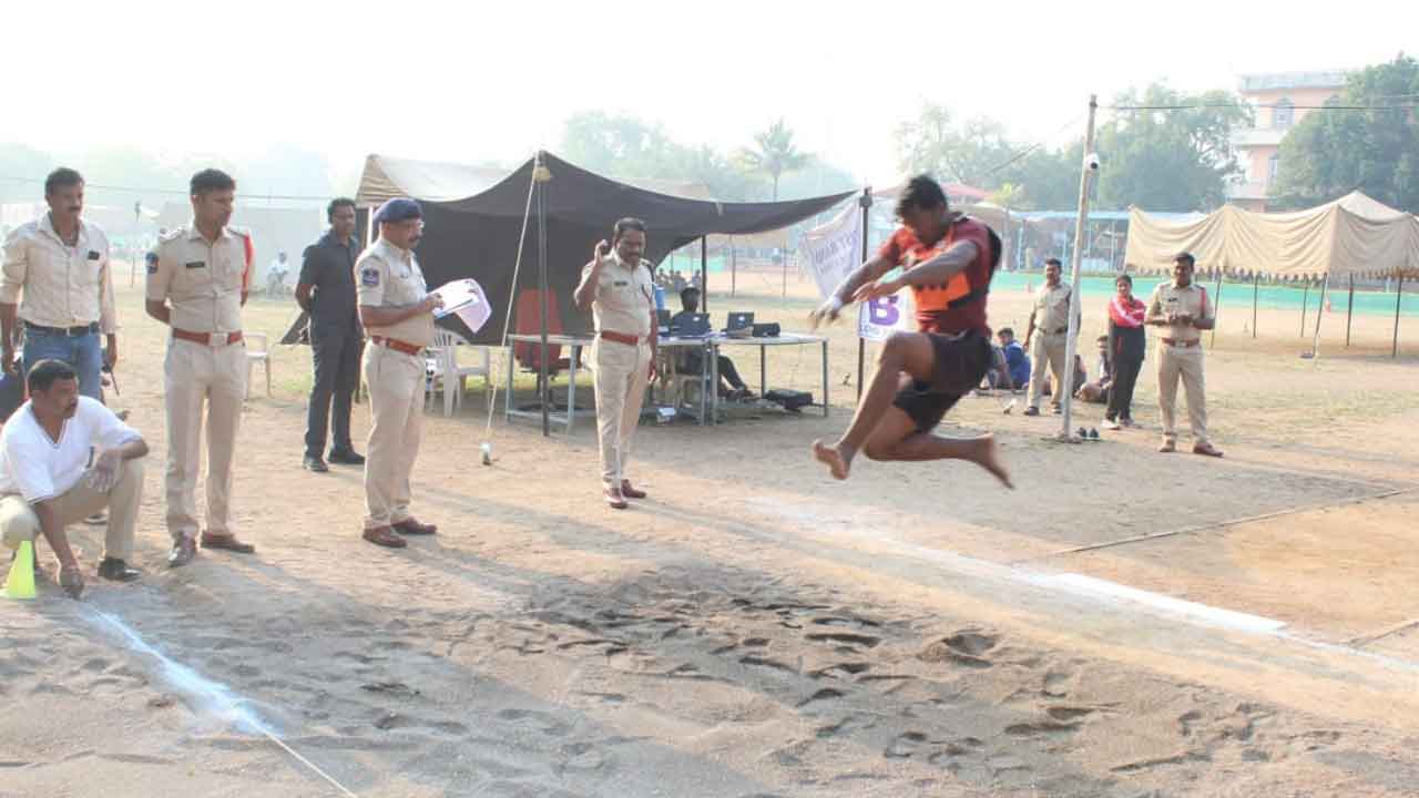 ఈవెంట్స్‌లో 558 మంది అభ్యర్థుల ఎంపిక