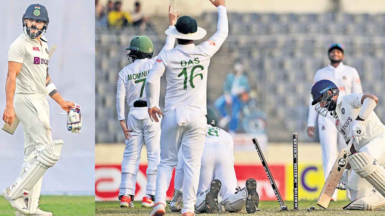 100 పరుగుల దూరంలో.. భారత్‌ లక్ష్యం 145