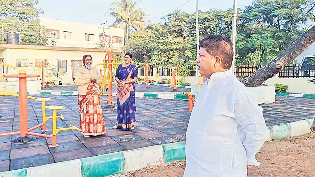 ఆహ్లాదకరంగా పార్కుల అభివృద్ధి