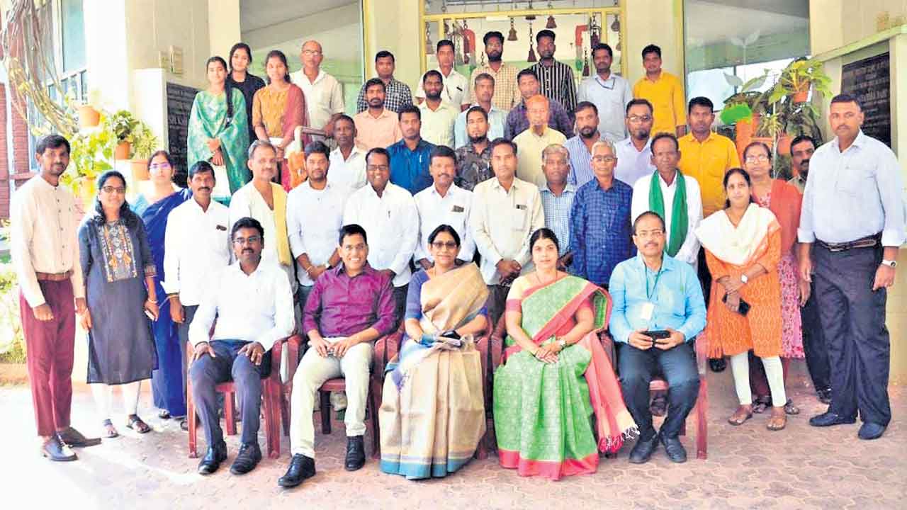 ఈపీటీఆర్‌ఐలో ముగిసిన బీఎంసీల శిక్షణ కార్యక్రమం