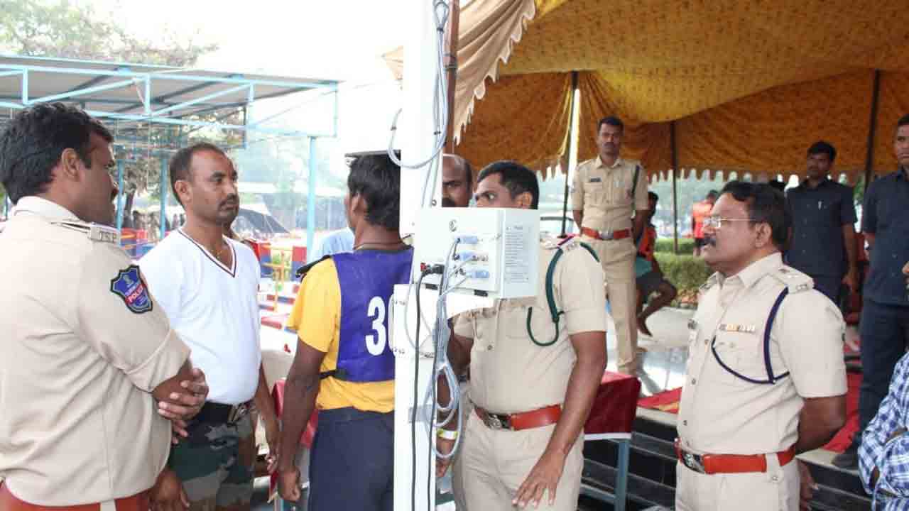 ఏజెన్సీ అభ్యర్థులకు దేహదారుఢ్య పరీక్షలు