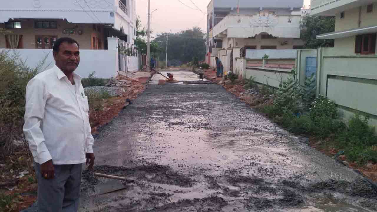 శరవేగంగా అభివృద్ధి పనులు