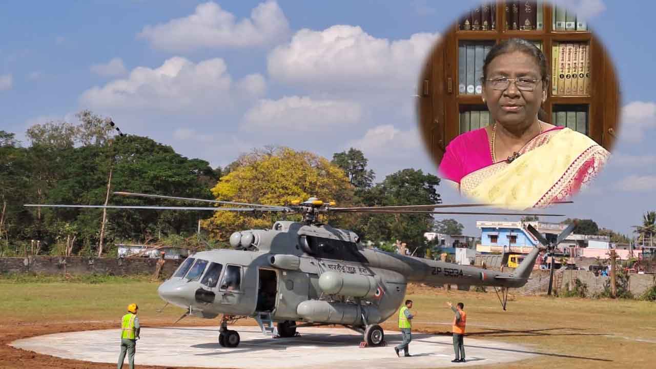 రేపు భద్రాచలానికి రాష్ట్రపతి ద్రౌపది ముర్ము