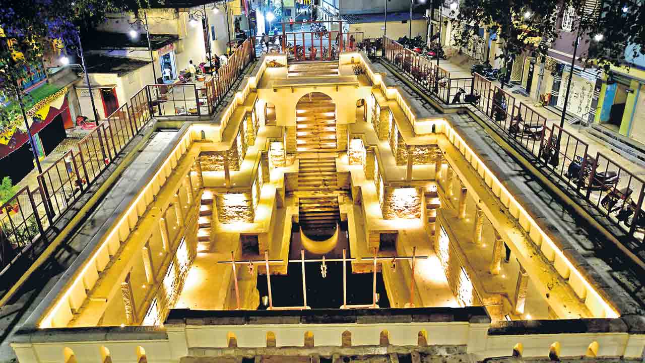 మెట్లబావికి పూర్వవైభవం