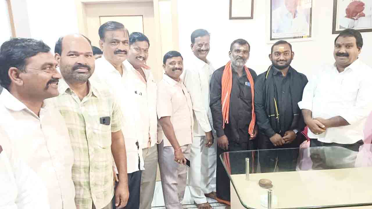 ఆలయ అభివృద్ధికి కృషి..