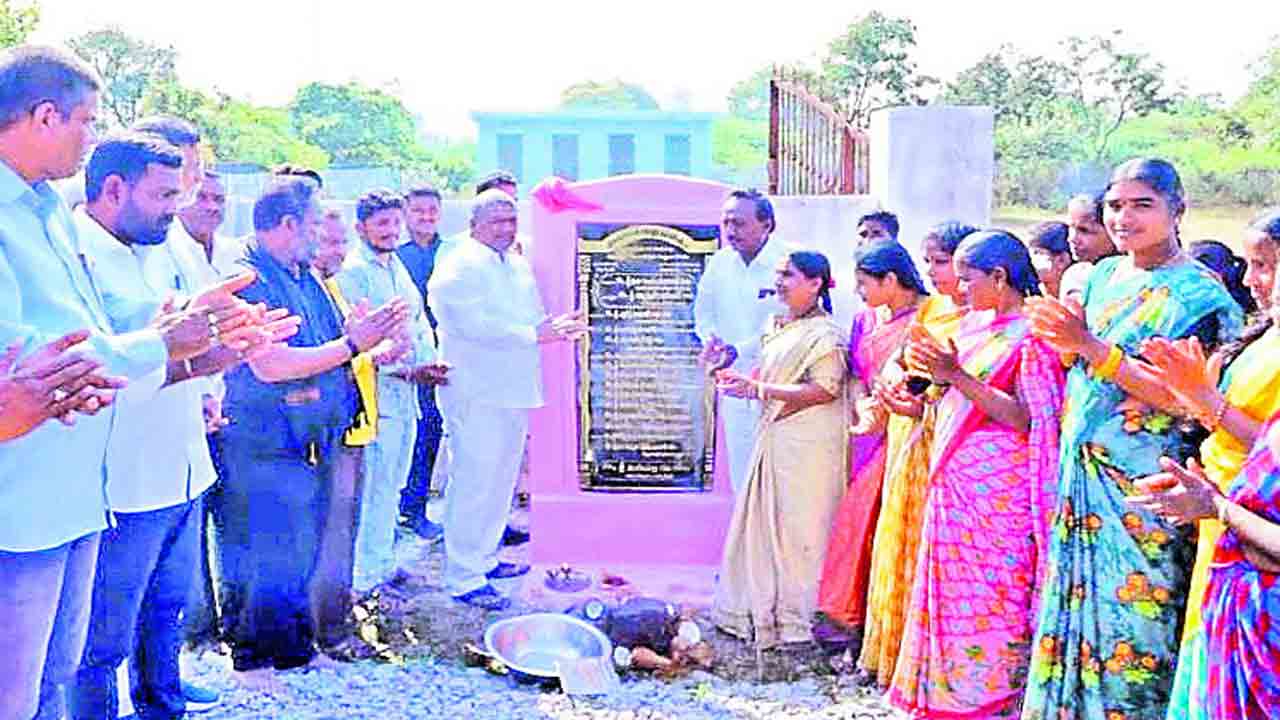 నియోజకవర్గ అభివృద్ధే లక్ష్యం