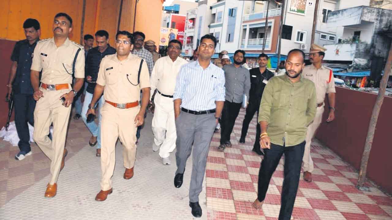 రాష్ట్రపతి పర్యటనకు పకడ్బందీ ఏర్పాట్లు : కలెక్టర్‌