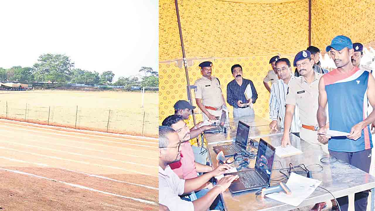 పోలీస్‌ ఈవెంట్స్‌కు సర్వం సిద్ధం