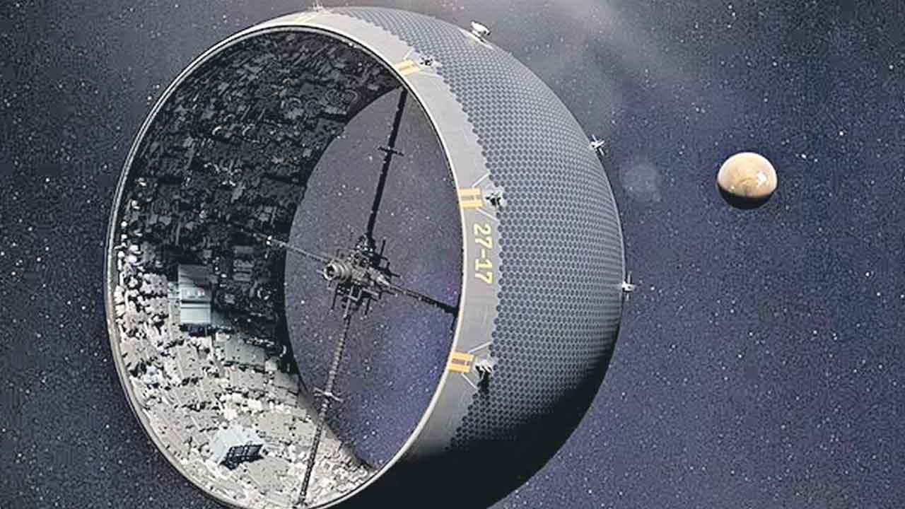 గ్రహశకలంలో నివాసం!