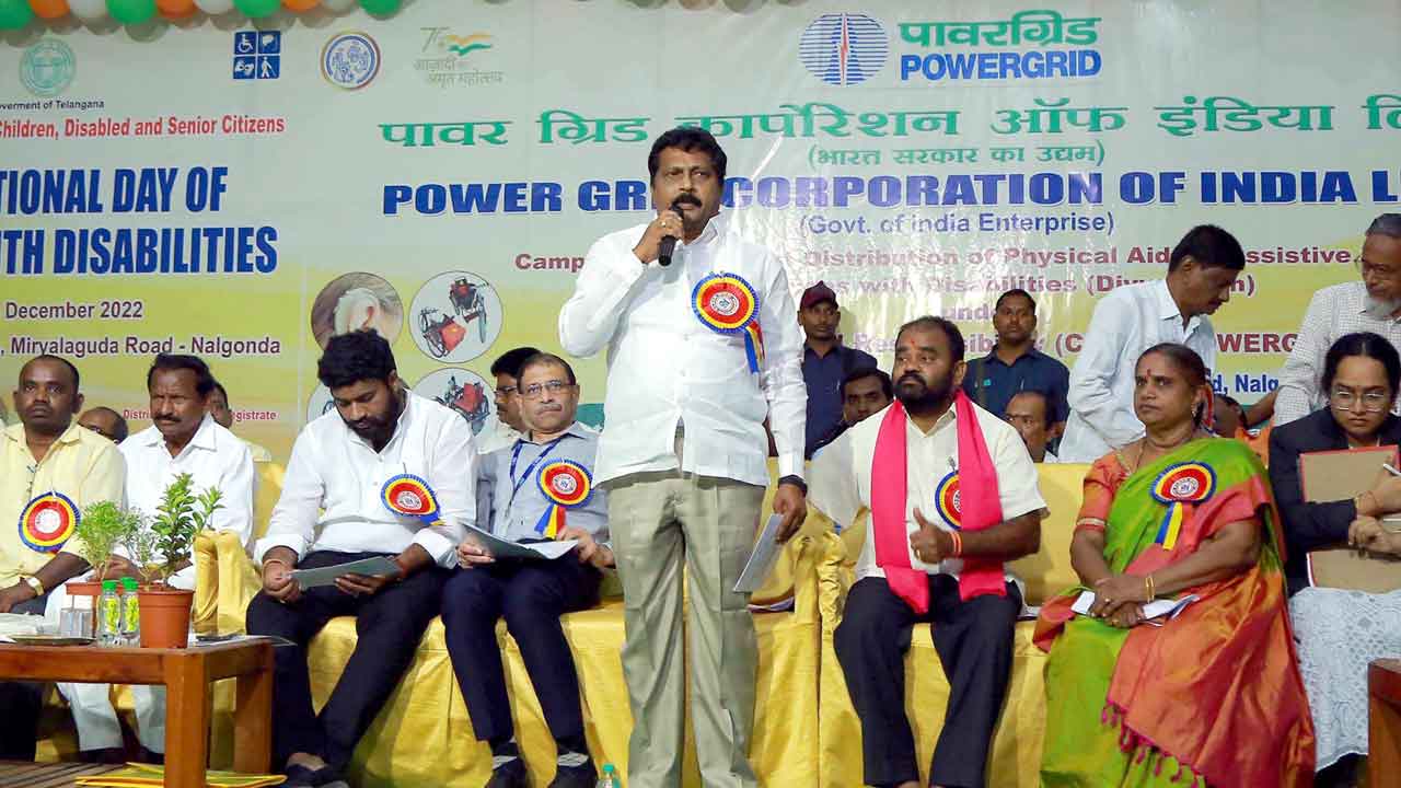 దివ్యాంగుల సంక్షేమానికి ప్రభుత్వం కృషి