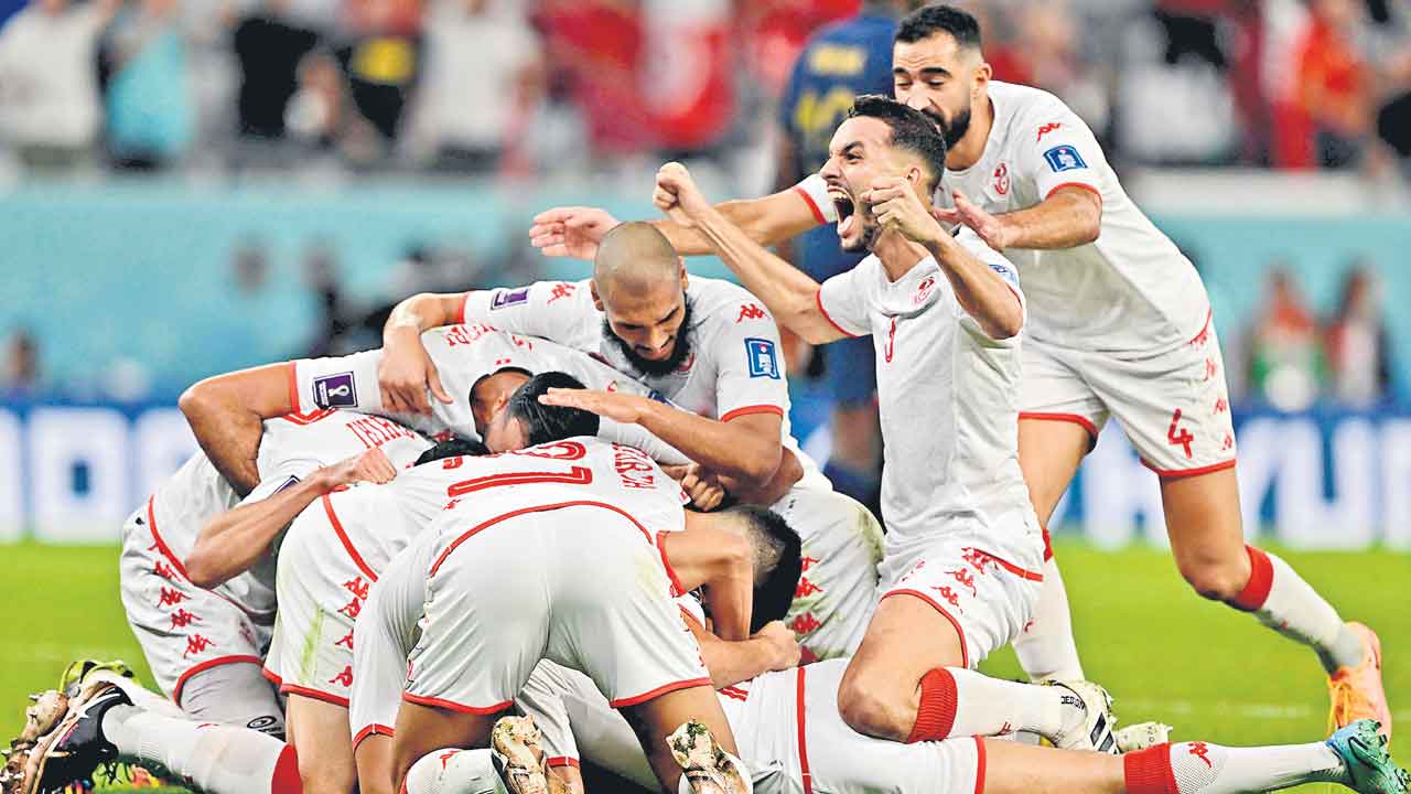 ఫ్రాన్స్‌కు షాక్‌.. ట్యునీషియా చేతిలో ఓటమి