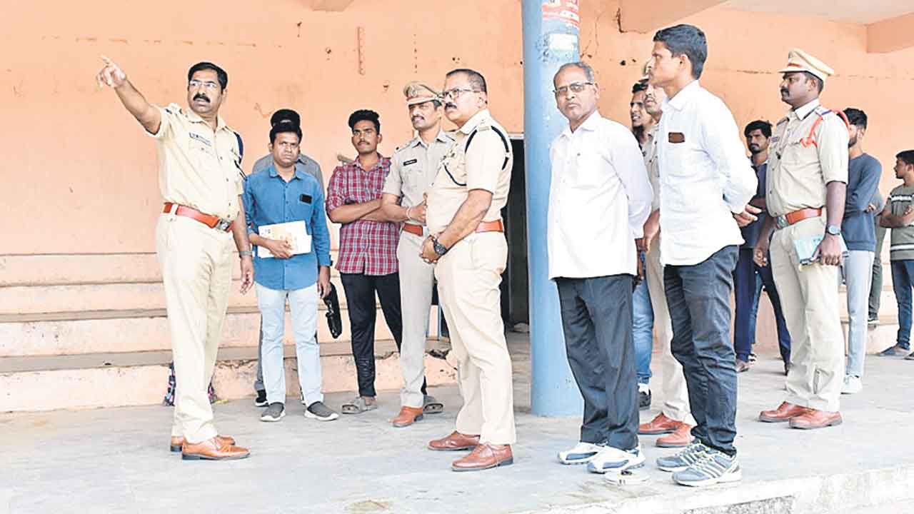 దేహదారుఢ్య పరీక్షలకు సర్వంసిద్ధం