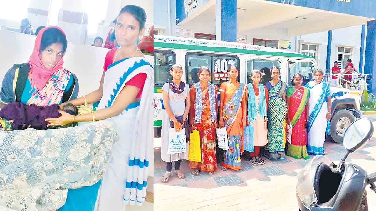 సుఖ ప్రసవాల్లో కీలకపాత్ర ..