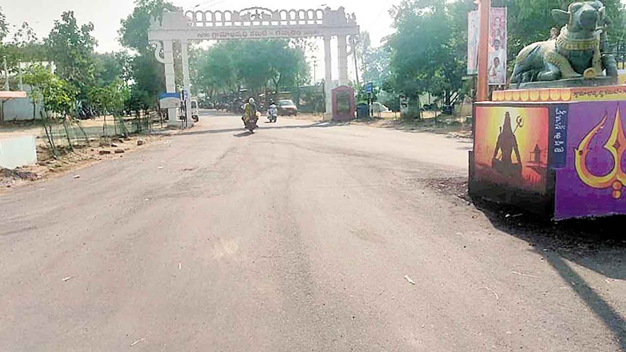 డబుల్‌ రోడ్డు నిర్మాణ పనులు పూర్తి