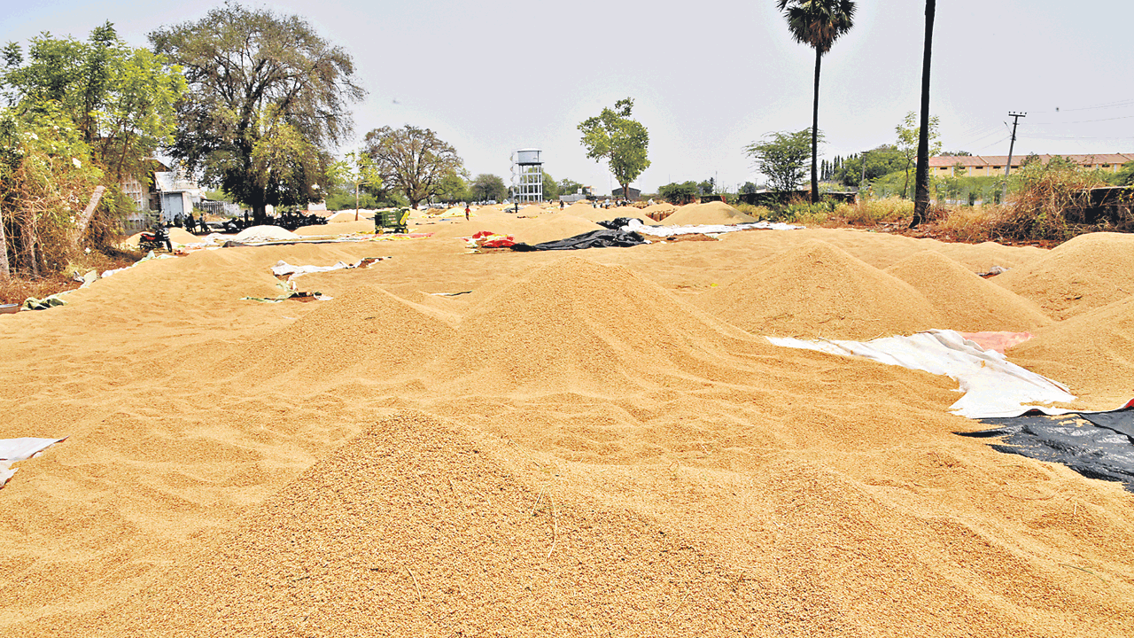 లక్ష కోట్ల వడ్ల రాశి