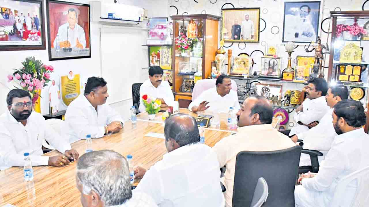 ఎస్‌ఎన్‌డీపీ పనులు త్వరగా పూర్తి చేయాలి