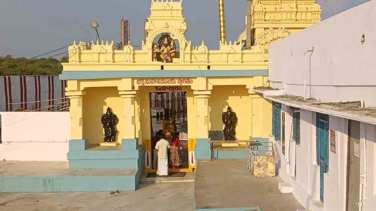 మట్టపల్లి ఆలయం ముస్తాబు