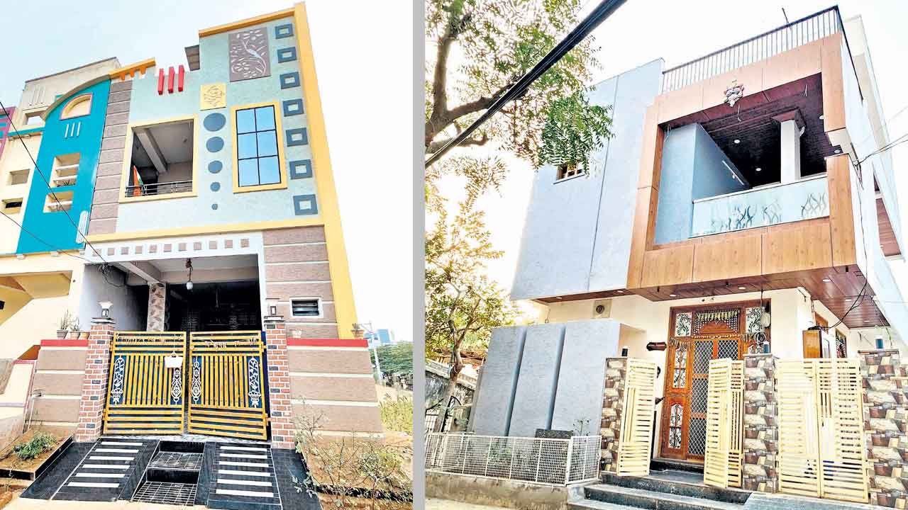 అందమైన పొదరిల్లు.. వందగజాల్లోనే అదిరిపోయే ఇండ్లు