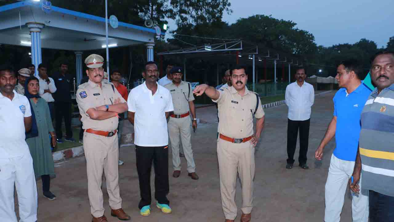 శారీరక సామర్థ్య పరీక్షల నిర్వహణకు పకడ్బందీ ఏర్పాట్లు