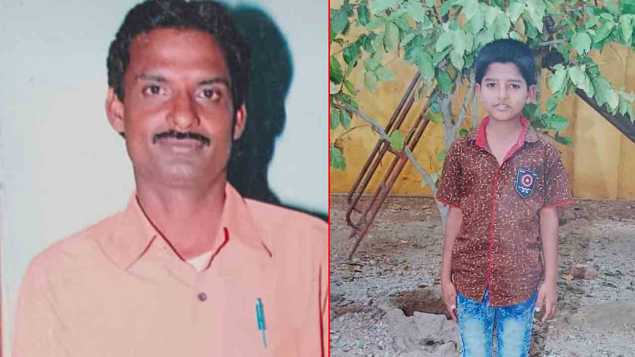 రోడ్డు ప్రమాదంలో తండ్రీకొడుకు మృతి