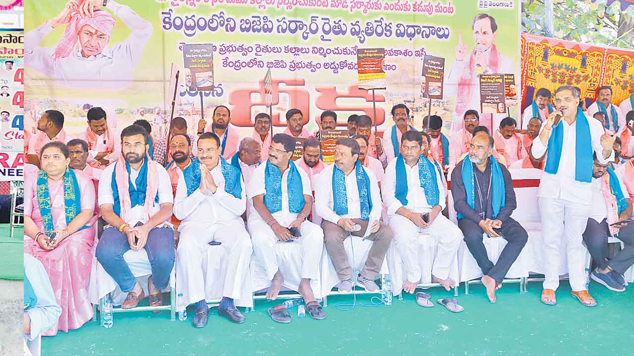 కల్లాలను అడ్డుకుంటే గల్లాలు పట్టుడే