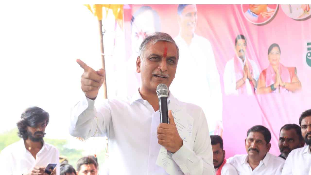 వెనుకబాటులో డబుల్‌ ఇంజిన్‌ రాష్ట్రాలు : మంత్రి హరీశ్‌రావు