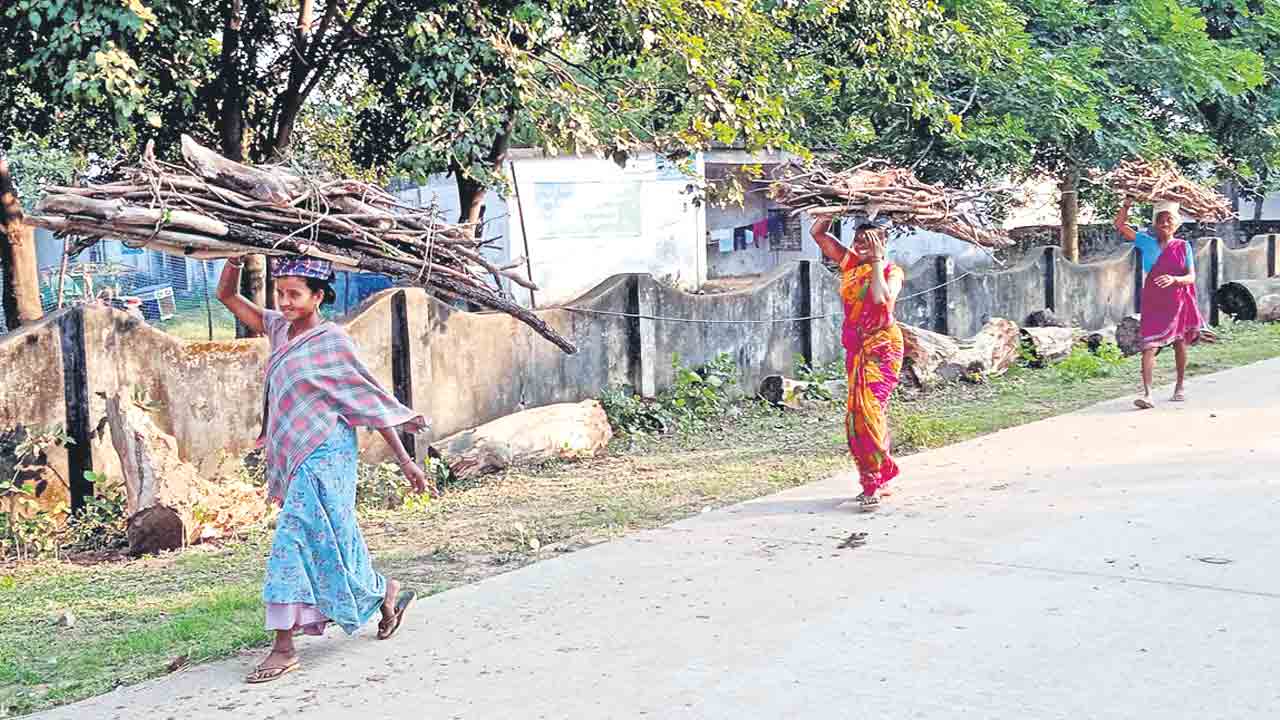గరీబోళ్ల పరిస్థితి దుర్భరం.. కట్టెల పొయ్యే దిక్కాయే!
